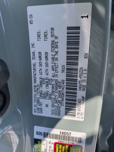 2026 Toyota Tundra Platinum