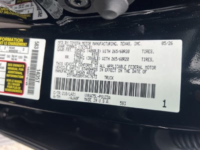 2026 Toyota Tundra Platinum