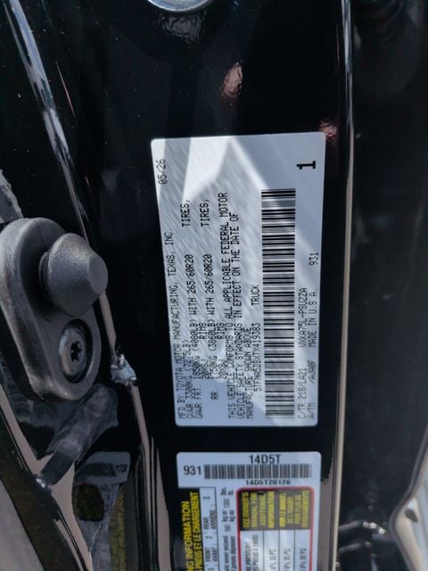 2026 Toyota Tundra Platinum