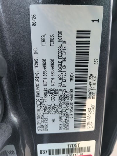 2026 Toyota Tundra Platinum
