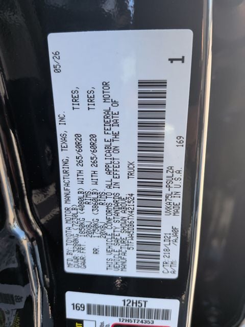 2026 Toyota Tundra Limited