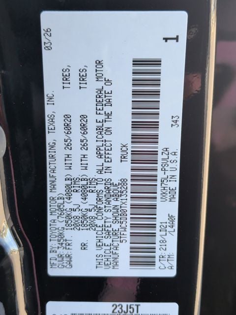 2026 Toyota Tundra i-FORCE MAX Tundra Limited