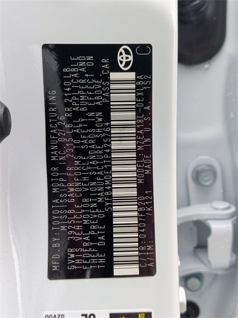 2026 Toyota Corolla LE