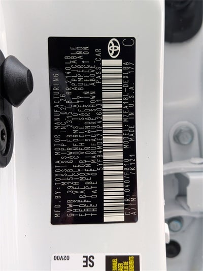 2026 Toyota Corolla LE