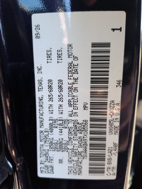 2026 Toyota Sequoia Platinum