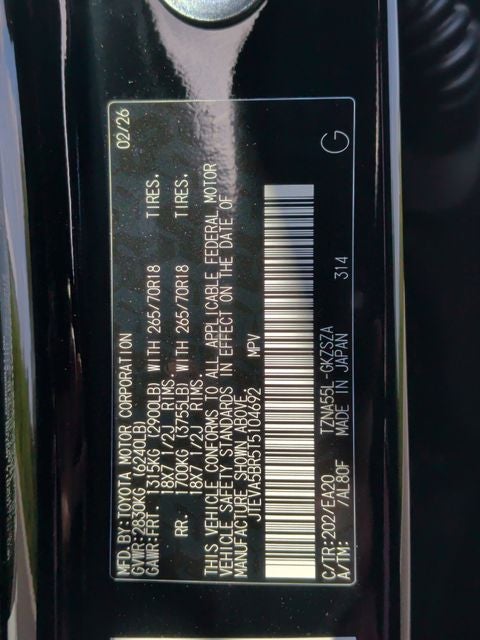 2026 Toyota 4Runner TRD Off-Road Premium