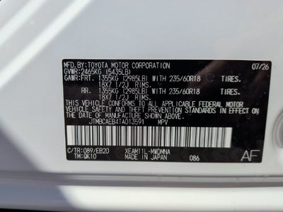2026 Toyota bZ XLE