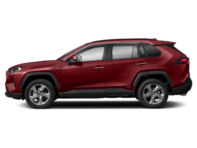 Red 2022 Rav4 Hybrid