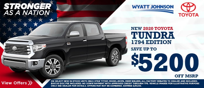 Toyota Dealer in Clarksville, TN | Used Cars Clarksville | Wyatt ...