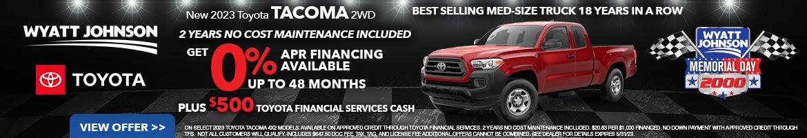 Wyatt Johnson Toyota | Toyota Dealership | Clarksville TN