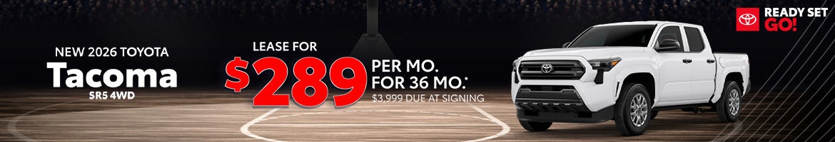 New 2026 Toyota Tacoma SR5 4WD