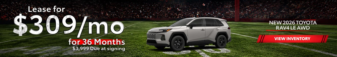 New 2026 Toyota RAV4 LE AWD