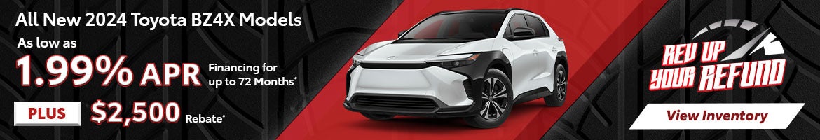 All New 2024 Toyota BZ4X Models 