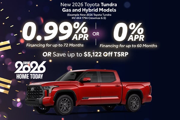 New 2026 Toyota Tundra Gas and Hybrid Models